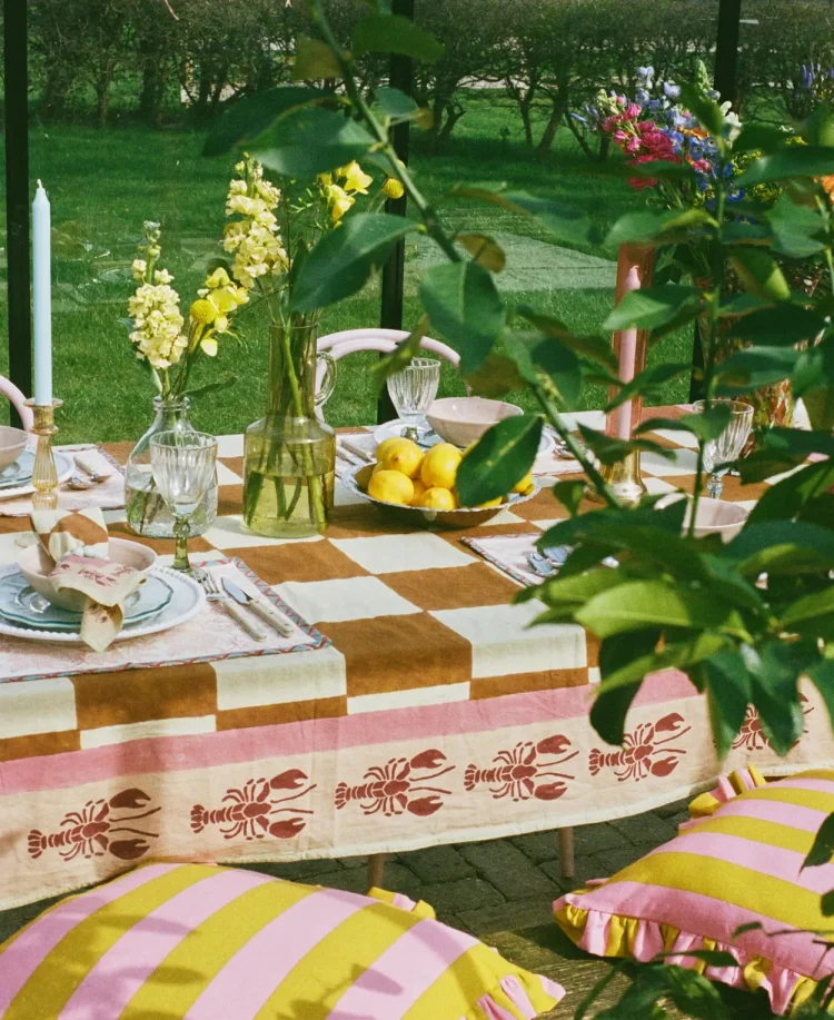 The Red Lobster Tablecloth
