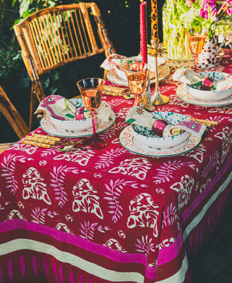 Tiger Lilly Tablecloth