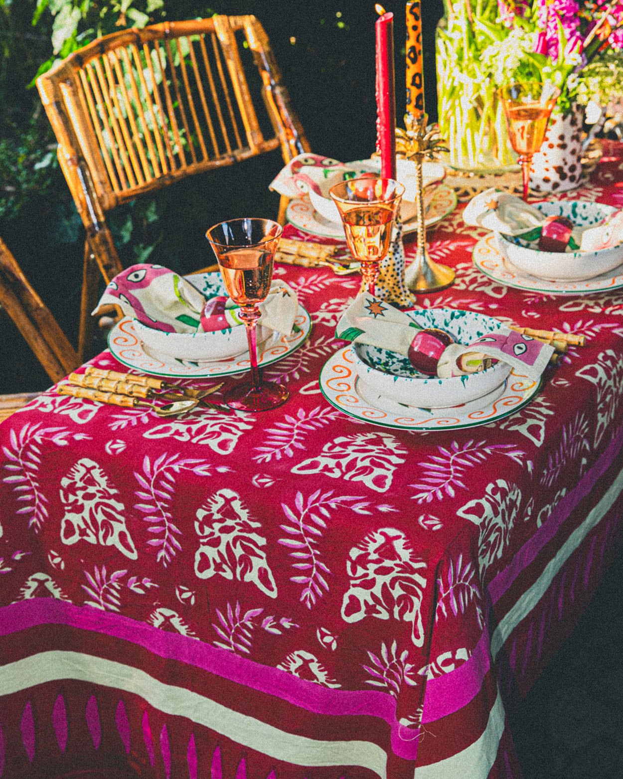 Tiger Lilly Tablecloth