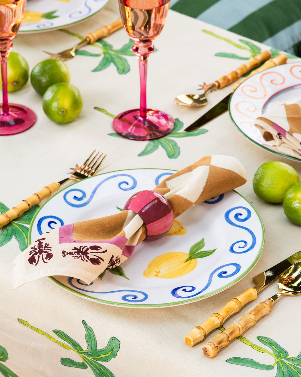 Striped Napkin Ring