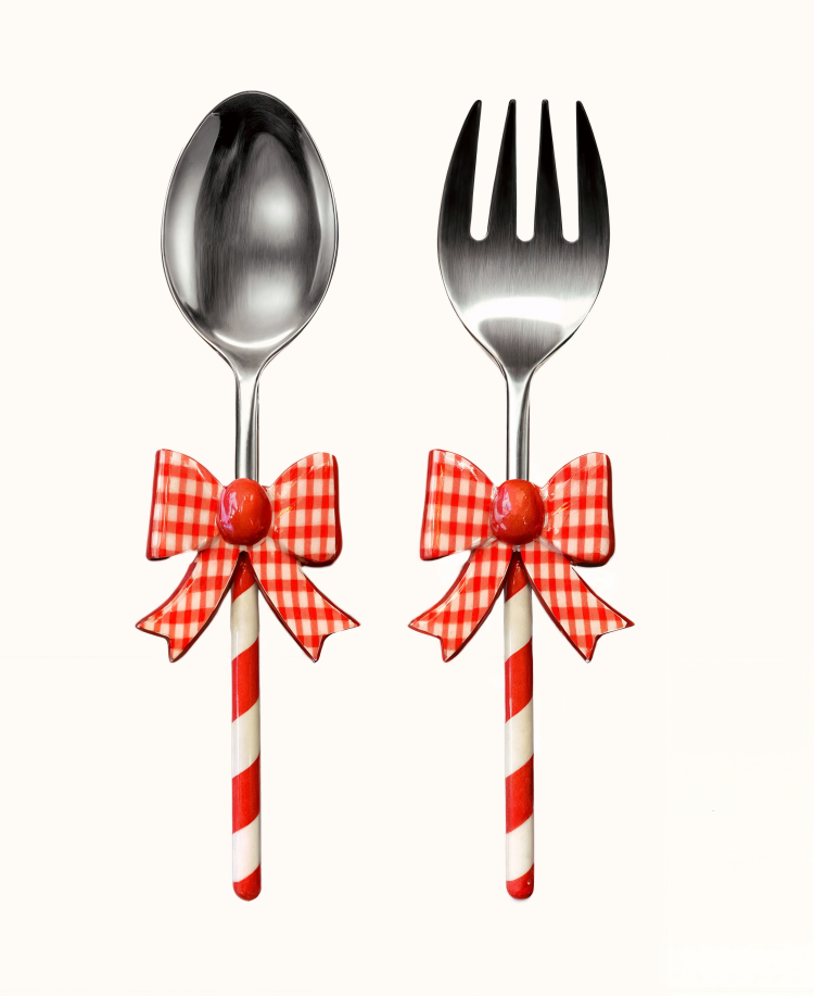 Tweed & Bow Salad Cutlery Set