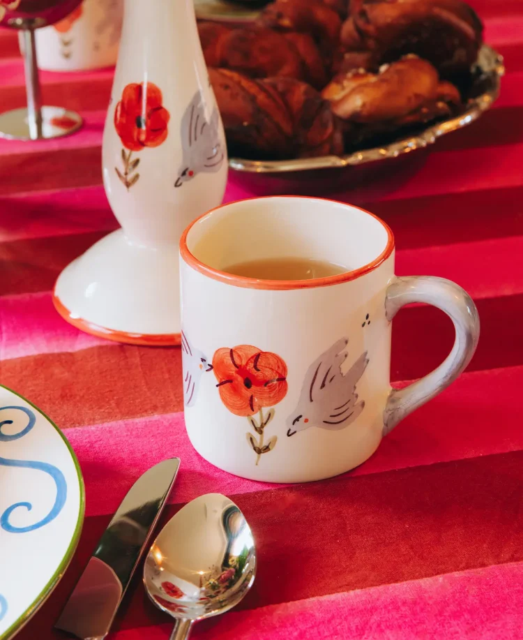 The Bloom and Bird mug